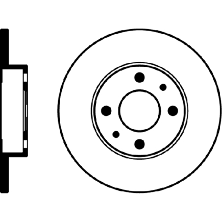 Hella 355103151 Disc Brake Rotor