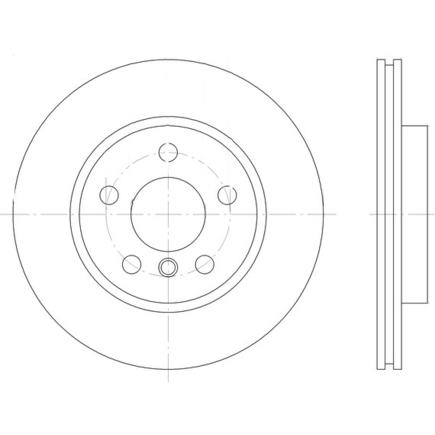 Hella 355123481 Disc Brake Rotor