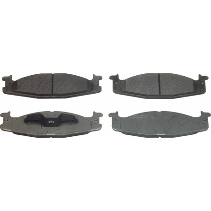 Wagner MX632 Wagner Brake Thermo Quiet Mx632 Semi Metallic Disc Brake Pad Set