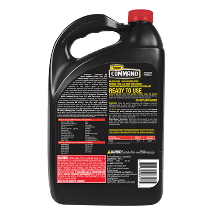 Prestone Products AFC13100 - Prestone Command Cor Guard Nf Noat Elc Antifreeze+Coolant; Red, 1 Gal Rtu 50/50