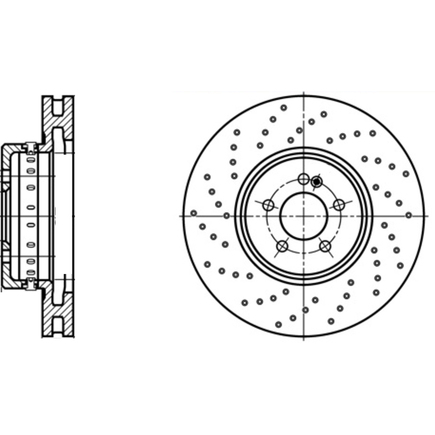 Disc Brake Rotor-Original Rotor ATE 436134