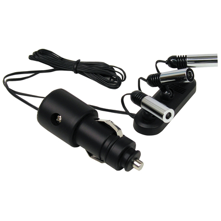 Custom Accessories 25204  Interior Light Led Triple Interior Beam Fits Most 12 V Receptacles