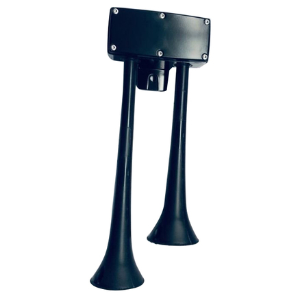 Paccar H00910HP - Air Horn Kit Dual, With Plastic Trumpets