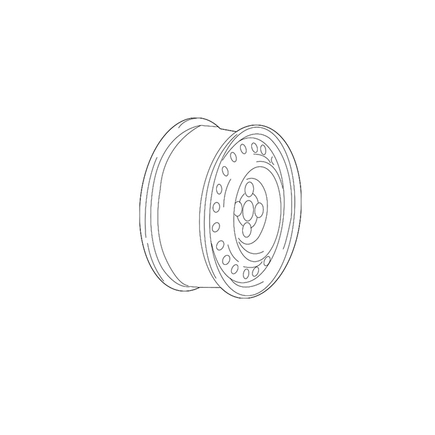 Mopar 04755299AA  Aluminum Wheel Front Or Rear