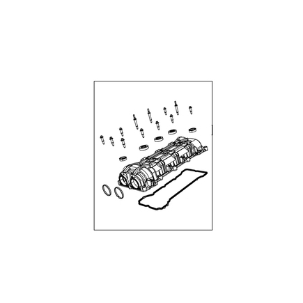 Mopar 04893800AI - Engine Cylinder Head Cover Rh, For 2016 2022 Chrysler / Dodge / Jeep / Ram