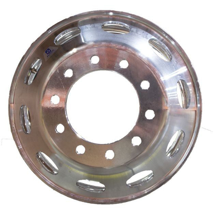 Alcoa 88U672  Aluminum Wheel 225 X 825 Wheel Size Hub Pilot Mirror Polish Inside Only