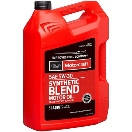 Motorcraft XO5W305Q3SP - Engine Oil Sae 5 W 30, Synthetic Blend, 5 Quarts