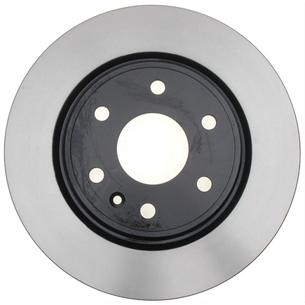 Acdelco 18A2497A - Disc Brake Rotor 6 Lug Holes, Cast Iron, Non Coated, Plain, Vented, Front