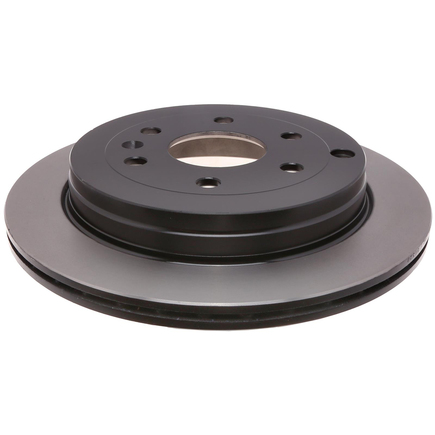 Acdelco 18A2543 - Disc Brake Rotor 6 Lug Holes, Cast Iron, Painted, Plain Vented, Rear