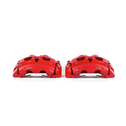 Powerstop Brakes S5060 Red Powder Coated Calipers