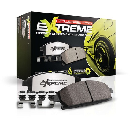 Powerstop Brakes Z261440 Z26 Street Performance Carbon Fiber Ceramic Brake Pads - Zdjęcie 2 z 6