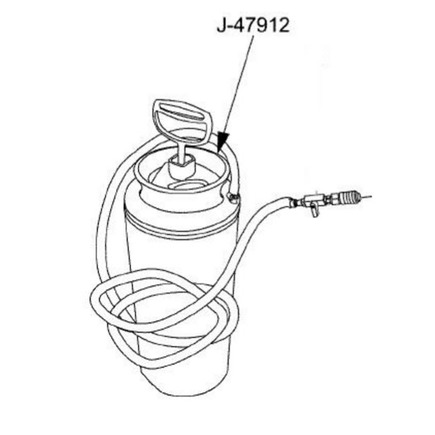Otc Tools  Equipment J47912  Fuel System Primer Pump