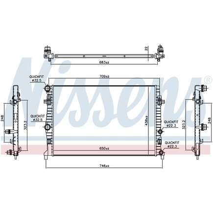 Nissens 606218