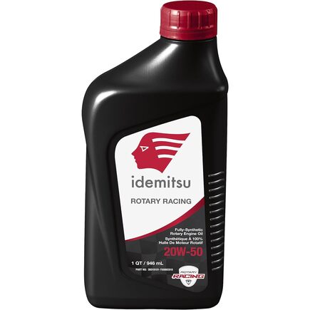 Idemitsu 30018101-75000C010 - Engine Oil Rotary Racing, Fully Synthetic, Sae 20 W 50, 1 Quart