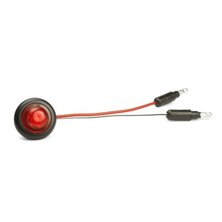 Grote 49262 Micro Nova Dot Led Clearance Marker Light Red, With Grommet,