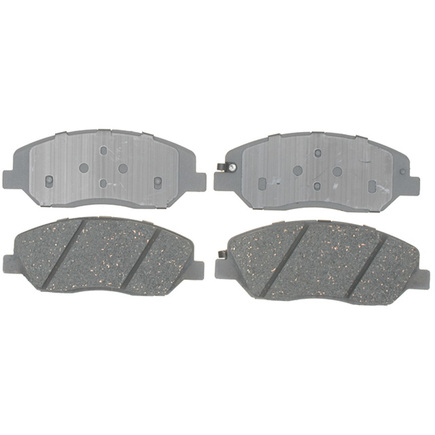 Acdelco 14D1202C - Disc Brake Pad Set Front, Silver, Ceramic