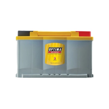 Optima Spiralcell Battery 7094194 - Yellowtop Deep Cycle Battery Dh7 Model, 12 V, 880 Cca, 80 Ah
