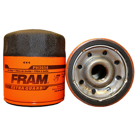 Fram PH3614 - Engine Oil Filter Spin On, 3.43" Height, 2.98" Od, 12 Psi Bypass