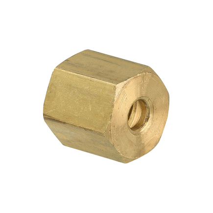 Ags Company CFN0B  Brass Compression Nut 18 Tube 1Bag