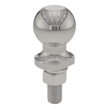 Curt Manufacturing 40082  2in Trailer Ball 34in X 2 18in Shank 3500 Lbs Stainless Packaged