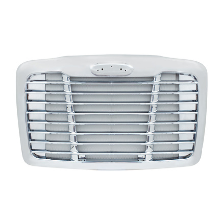 United Pacific 21140 Grille Chrome, With Chrome Bug Screen, F for Freightliner
