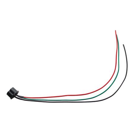 United Pacific 34222P - Headlight Wiring Harness 3 Contact Female, For H4 Halogen Bulb