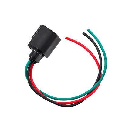 United Pacific 98347 - Headlight Connector 3 Wire, Universal, For 9008 And H13 Halogen Bulb