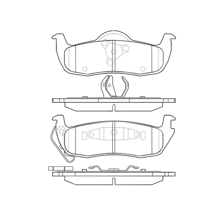 Bendix E10910870 - Pad Set