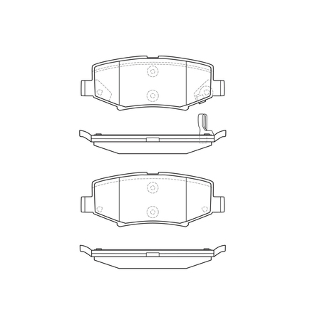 Bendix E10912740 - Pad Set