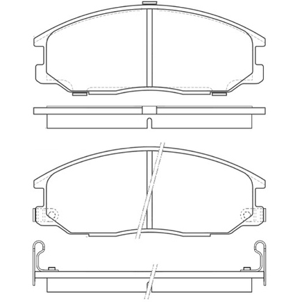 Bendix E11008640 - Pad Set