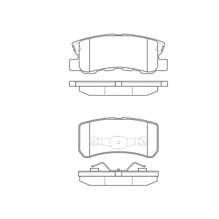Bendix E11008680 - Pad Set