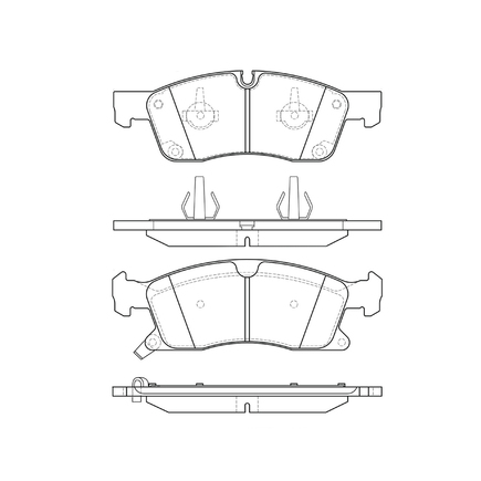 Bendix E11014550 - Pad Set