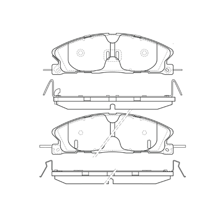 Bendix E11016110 - Pad Set