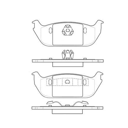 Bendix E11109520 - Pad Set