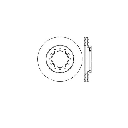 Bendix E12547072 - Rotor