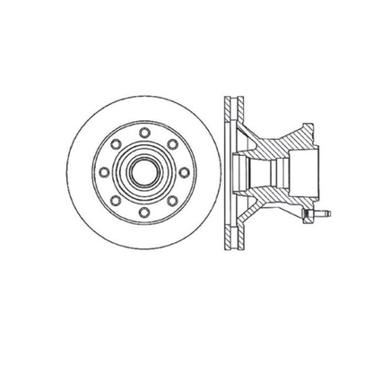 Bendix E12671006 - Rotor