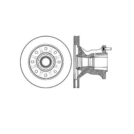 Bendix E12671018 - Rotor