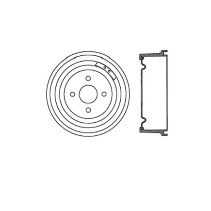 Bendix E12772011 - Brake Drum