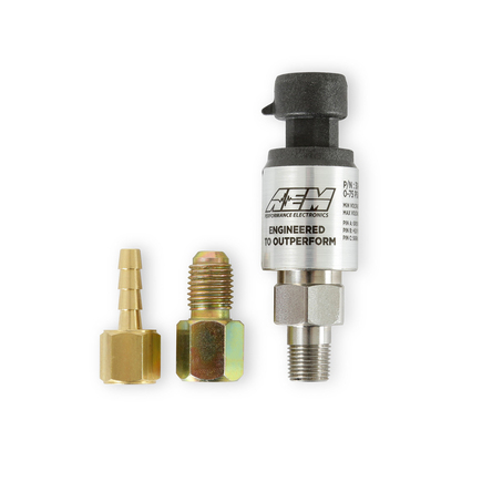 Aem Electronics 30-2130-75 - Aem 5 Bar Stainless Steel Map Sensor Kit