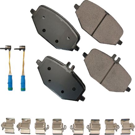 Akebono EUR2210 - Akebono Euro Ultra Premium Ceramic Disc Brake Pad Kit