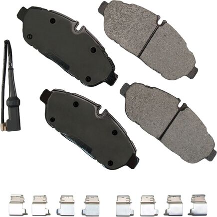 Akebono SDF2301 - Akebono Severe Duty Ultra Premium Disc Brake Pad Kit