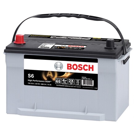 Bosch S6551B  Bosch High Performance Agm Starter Battery For StartStop Systems