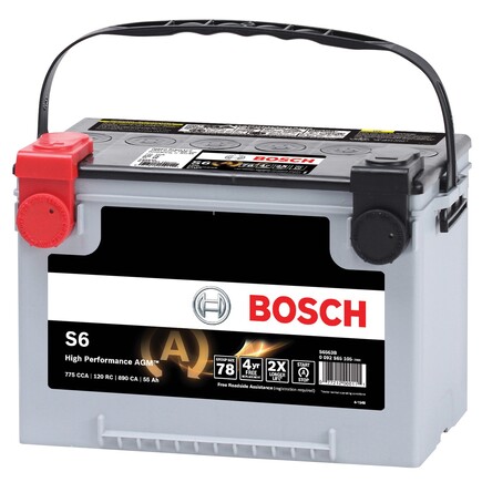 Bosch S6563B  Bosch High Performance Agm Starter Battery For StartStop Systems