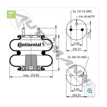 Automann 566CT64510  Air Spring