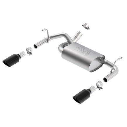 Borla 11860BC - Axle Back Exhaust System Atak