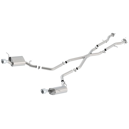 Borla 140449 - Cat Back Exhaust System S Type