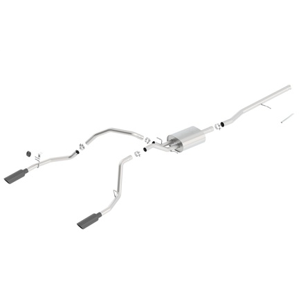 Borla 140537BC - Cat Back Exhaust System Atak