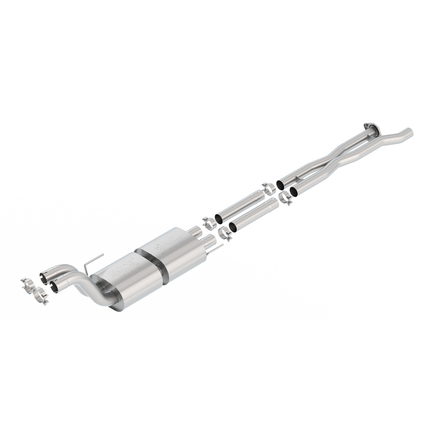 Borla 60638 - Mid Section Exhaust System W/ Muffler, X Pipe & Mid Pipe Atak