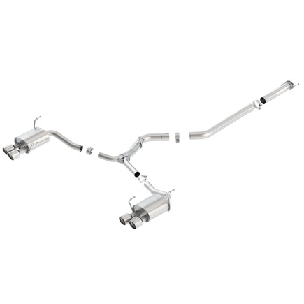 Borla 140595 - Cat Back Exhaust System S Type