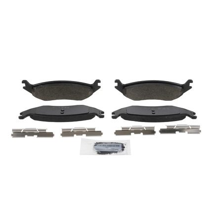 Wagner ZX967A - Quick Stop Semi Metallic Disc Brake Pad Set